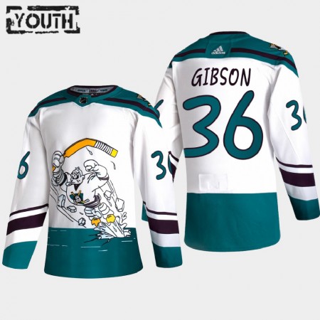 Dětské Hokejový Dres Anaheim Ducks Dresy John Gibson 36 2020-21 Reverse Retro Authentic